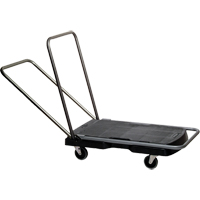 Chariots Triple, 32-1/2" lo x 20-1/2" la, 500 lb cap, Roues Caoutchouc Helyx Safety & Industrial Supplies