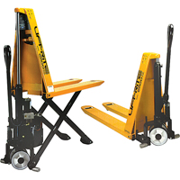 Chariots hydrauliques, 48" lo x 20-1/2" la, Acier, Capacit&eacute; de 3000 lb Helyx Safety & Industrial Supplies