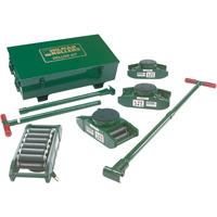 Ensemble de rouleaux pour machine, Capacit&eacute; 2 tonnes Helyx Safety & Industrial Supplies