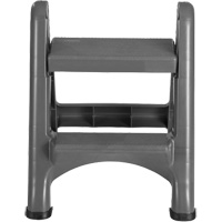 Escabeau repliable, 2 marches, 19-1/2" x 20-1/2" x Hauteur 22-3/4" Helyx Safety & Industrial Supplies