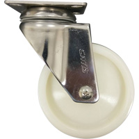 Roulette, Pivotant, 4" (101,6 mm), Nylon, 200 lb (91 kg) Helyx Safety & Industrial Supplies
