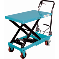 Table &eacute;l&eacute;vatrice robuste &agrave; ciseaux hydraulique, 32" lo x 19-3/4" la, Acier, Capacit&eacute; 660 lb Helyx Safety & Industrial Supplies