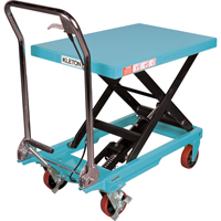 Table &eacute;l&eacute;vatrice robuste &agrave; ciseaux hydraulique, 32" lo x 19-3/4" la, Acier, Capacit&eacute; 660 lb Helyx Safety & Industrial Supplies