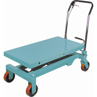 Table &eacute;l&eacute;vatrice robuste &agrave; ciseaux hydraulique, 39-3/8" lo x 20-1/8" la, Acier, Capacit&eacute; 1650 lb Helyx Safety & Industrial Supplies