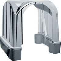 Abris en poly pour l'ext&eacute;rieur, 2 murs, 7' lo x 6' la x 7' h Helyx Safety & Industrial Supplies