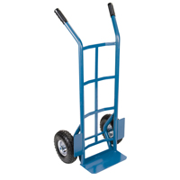 Heavy-Duty Hand Truck, Dual Handle, Steel, 46" Height, 800 lbs. Capacity Helyx Safety & Industrial Supplies