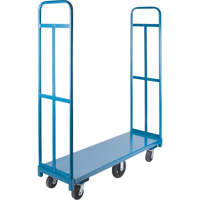 U-Boat Platform Truck, 60" L x 18" W, 1500 lbs. Capacity, Rubber Casters Helyx Safety & Industrial Supplies