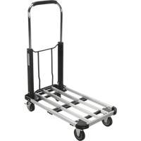 Foldable Platform Trucks, Aluminum, 300 lbs., 28" L x 16" W, 32" High Helyx Safety & Industrial Supplies
