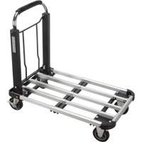 Foldable Platform Trucks, Aluminum, 300 lbs., 28" L x 16" W, 32" High Helyx Safety & Industrial Supplies