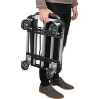 Foldable Platform Trucks, Aluminum, 300 lbs., 28" L x 16" W, 32" High Helyx Safety & Industrial Supplies