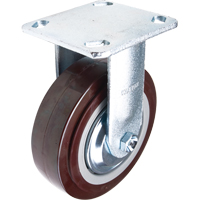 Caster, Rigid, 6" (152.4 mm), Polyurethane, 850 lbs. (385 kg.) Helyx Safety & Industrial Supplies
