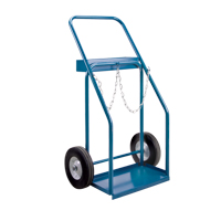Chariots pour bouteilles de gaz, Roues Semi-pneumatique, Base de , 1000 lb Helyx Safety & Industrial Supplies