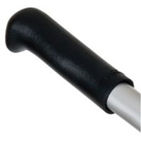 Poign&eacute;e en caoutchouc noir pour diable en aluminium Helyx Safety & Industrial Supplies