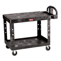 Chariot utilitaire robuste a/tablette plate - 4525-00, 2 tiers, 25-7/8" x 33-3/10" x 43-9/10", Capacit&eacute; 500 lb Helyx Safety & Industrial Supplies