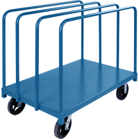 Single Level Rails Heavy-Duty Panel Mover Truck, 48" x 30" x 45", 2000 lbs. Capacity Helyx Safety & Industrial Supplies