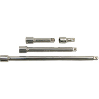 Jeu de barres de rallonges, Prise de 3/8", Fini Chrome, 4 M Helyx Safety & Industrial Supplies