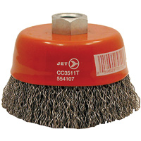 Brosse boisseau NC &agrave; fils cr&ecirc;p&eacute;s haute performance de premi&egrave;re qualit&eacute; CC3511T Helyx Safety & Industrial Supplies