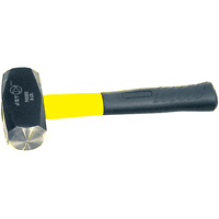 Heavy-Duty Drilling Hammer, 3 lbs., 10-1/2", Fibreglass Handle Helyx Safety & Industrial Supplies