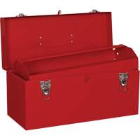 Coffre &agrave; outils robuste, 8-1/2" P x 20" la x 9-1/2" h, Rouge Helyx Safety & Industrial Supplies