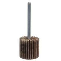 Mini Mounted Flap Wheel, Aluminum Oxide, 120 Grit, 1" x 1/2" x 1/4" Helyx Safety & Industrial Supplies