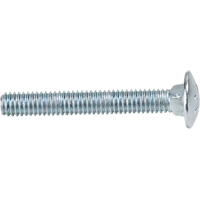 Carriage Bolt, Standard, 5/16" x 3" L, Zinc Cr+3, Coarse Helyx Safety & Industrial Supplies