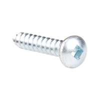 Tapping Screw Pan Head, #12 x 1-1/4" L, Zinc Plated Helyx Safety & Industrial Supplies