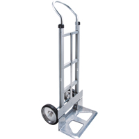 Knocked Down Hand Truck, Continuous Handle, Aluminum, 49-5/8" Height, 500 lbs. Capacity Helyx Safety & Industrial Supplies