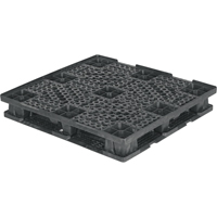Double Deck Stackable Pallets, 4-Way Entry, 48-7/10" L x 45.7" W x 7-1/2" H Helyx Safety & Industrial Supplies