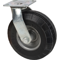Flat-Free Caster, Swivel, 8" (203.2 mm), Flat-Free, 275 lbs. (125 kg.) Helyx Safety & Industrial Supplies