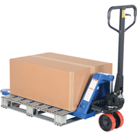 Transpalette manuel Quick-Lift, Acier, 48" lo x 20" la, Capacit&eacute; 5500 lb Helyx Safety & Industrial Supplies