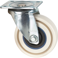 Roulettes sandwich, Pivotant, 5" (127 mm), Nylon, 440 lb (199,58 kg) Helyx Safety & Industrial Supplies