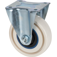 Roulettes sandwich, Fixe, 4" (101,6 mm), Nylon, 440 lb (199,58 kg) Helyx Safety & Industrial Supplies