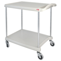 Chariot utilitaire myCart, 2 tiers, 20" x 35-1/2" x 30", Capacit&eacute; 300 lb Helyx Safety & Industrial Supplies