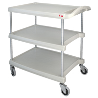 Chariot utilitaire myCart, 3 tiers, 20" x 35-1/2" x 30", Capacit&eacute; 400 lb Helyx Safety & Industrial Supplies