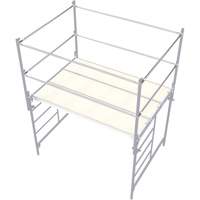 Scaffolding Accessories - Guard Rail, Guard Rail, 2" W x 30" H Helyx Safety & Industrial Supplies
