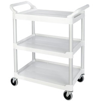 Chariot de service, 3 tiers, 33" x 37" x 18", Capacit&eacute; 200 lb Helyx Safety & Industrial Supplies