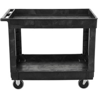 Chariot utilitaire avec poign&eacute;e, 2 tiers, 40" x 32-1/4" x 24", Capacit&eacute; 500 lb Helyx Safety & Industrial Supplies