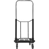 Fold-Up Platform Truck, Stainless Steel, 300 lbs., 28" L x 16" W, 33-1/2" High Helyx Safety & Industrial Supplies
