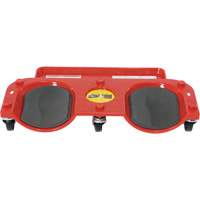 Rolling Knee Dolly, Plastic, Red, 350 lbs. Capacity Helyx Safety & Industrial Supplies