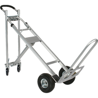 Three-Position Spartan III Convertible Hand Truck, Aluminum, 750 lbs. Capacity Helyx Safety & Industrial Supplies