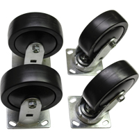 Ensemble de roulettes pour conteneur autobasculeur Helyx Safety & Industrial Supplies