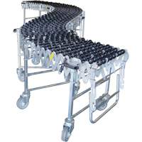 Convoyeurs extensibles/flexibles, 30" la x 8' 6" lo, Capacit&eacute; de 226 lb par pi lin. Helyx Safety & Industrial Supplies