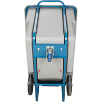 Chariot basculeur en acier, Poly&eacute;thyl&egrave;ne, 0,625 vg³, Capacit&eacute; de charge de 850 lb Helyx Safety & Industrial Supplies