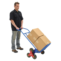 Stair Climbing Hand Truck, Steel Frame, 24" W x 45-3/4" H, 300 lbs. Capacity Helyx Safety & Industrial Supplies