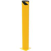 Butoir de s&eacute;curit&eacute;, Acier, 48" h x 6,5" la, Jaune Helyx Safety & Industrial Supplies