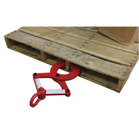 Tire-palettes robustes, 16 lb Poids, 5" Ouverture des m&acirc;choires, 6000 lb Capacit&eacute; de tirage, 2" Hauteur de la m&acirc;choire Helyx Safety & Industrial Supplies