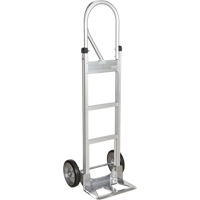Knocked Down Hand Truck, P-Handle Handle, Aluminum, 52-1/8" Height, 500 lbs. Capacity Helyx Safety & Industrial Supplies