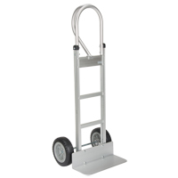 Knocked Down Hand Truck, P-Handle Handle, Aluminum, 52-1/8" Height, 500 lbs. Capacity Helyx Safety & Industrial Supplies