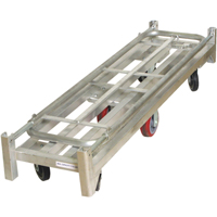 U-Boat Platform Truck, 59-1/2" L x 16" W, 1750 lbs. Capacity, Polyurethane Casters Helyx Safety & Industrial Supplies