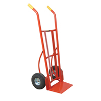 Diable robuste pour l'entrep&ocirc;t - TM-PB, Prise Double, Acier, Hauteur de 50-1/2", Capacit&eacute; 700 lb Helyx Safety & Industrial Supplies